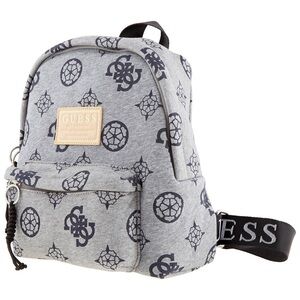 New Guess Monogram Office Cotton Backpack
